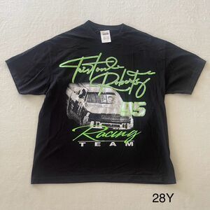 Nascar Tristan Roberts 95 Racing Team‎ T-Shirt Men's Sz Large Short Sleeve Black